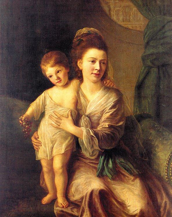 Hone, Nathaniel Anne Gardiner with her Eldest Son Kirkman